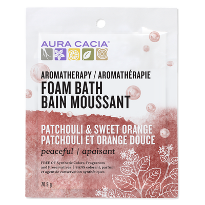 Patchouli/Sweet Orange Foam Bath