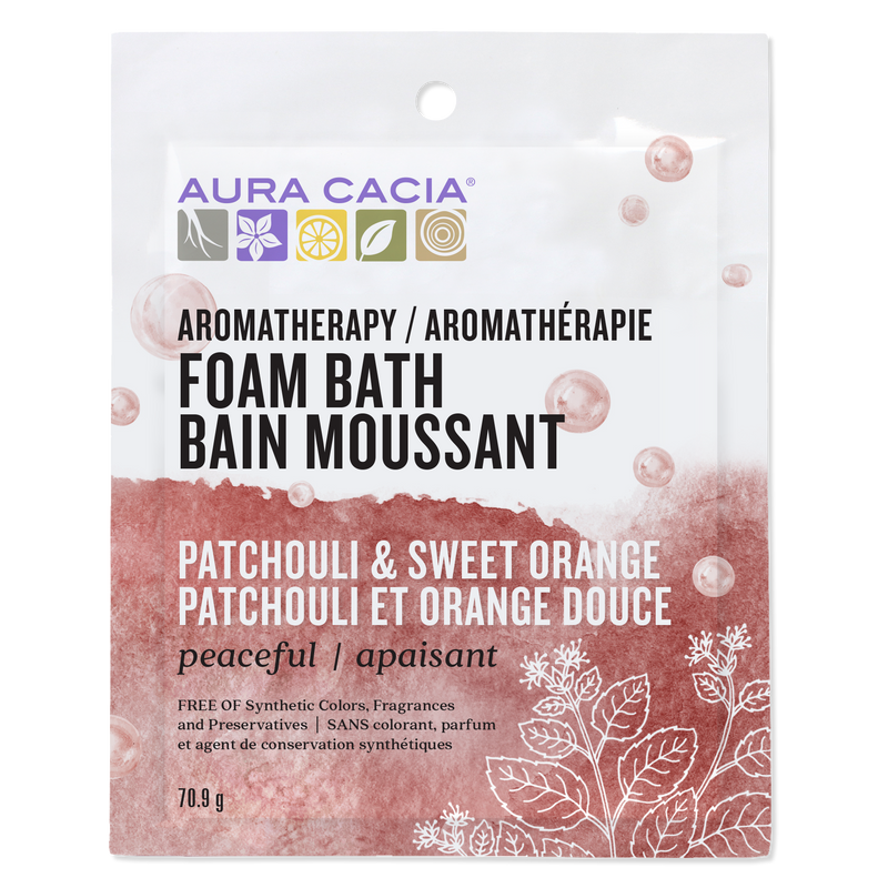 Patchouli/Sweet Orange Foam Bath