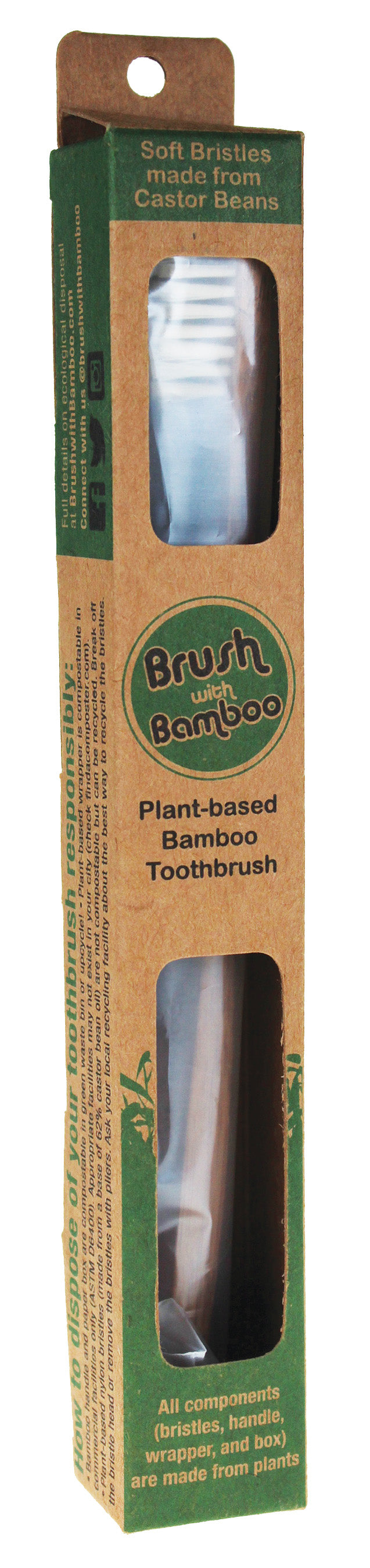 Brush With Bamboo Adult Toothbrush