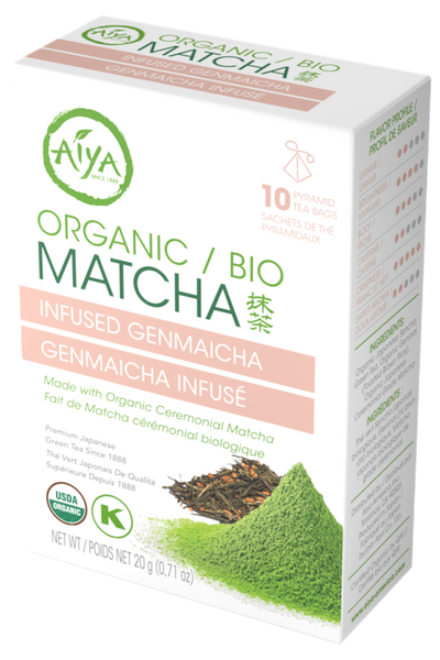 Organic Matcha Infused Genmaicha