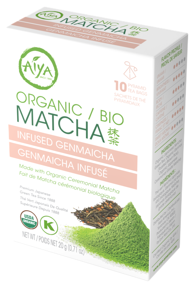 Organic Matcha Infused Genmaicha