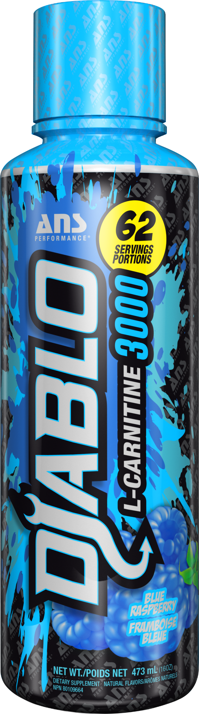 DIABLO L-Carnitine 3000 Blue Razz