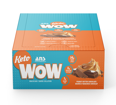 KetoWOW Bar Peanut Butter Chocolate