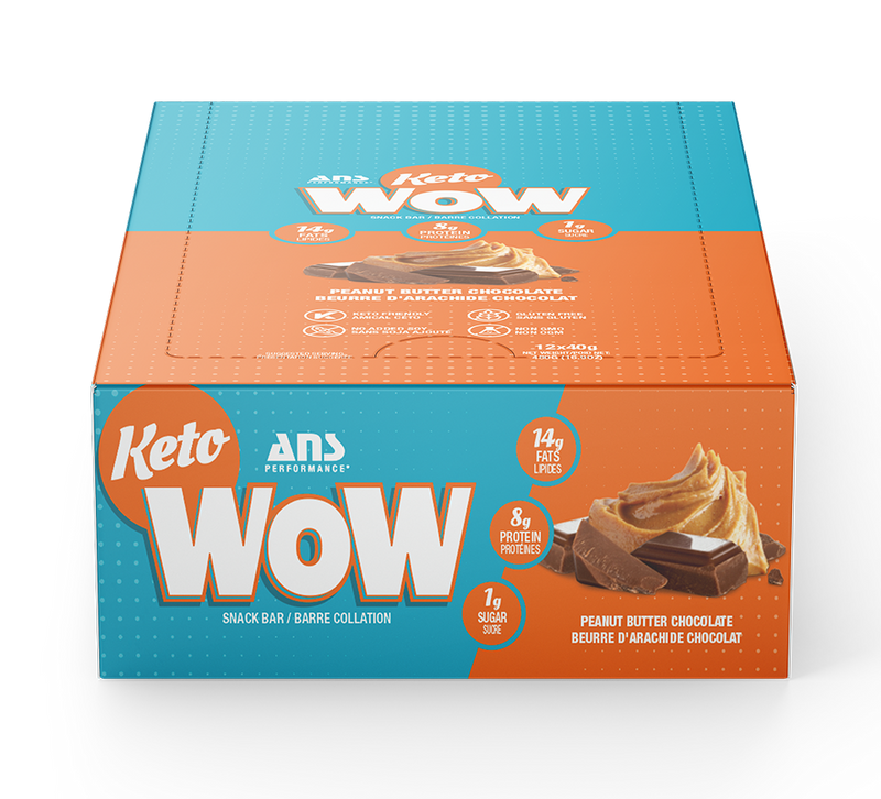 KetoWOW Bar Peanut Butter Chocolate