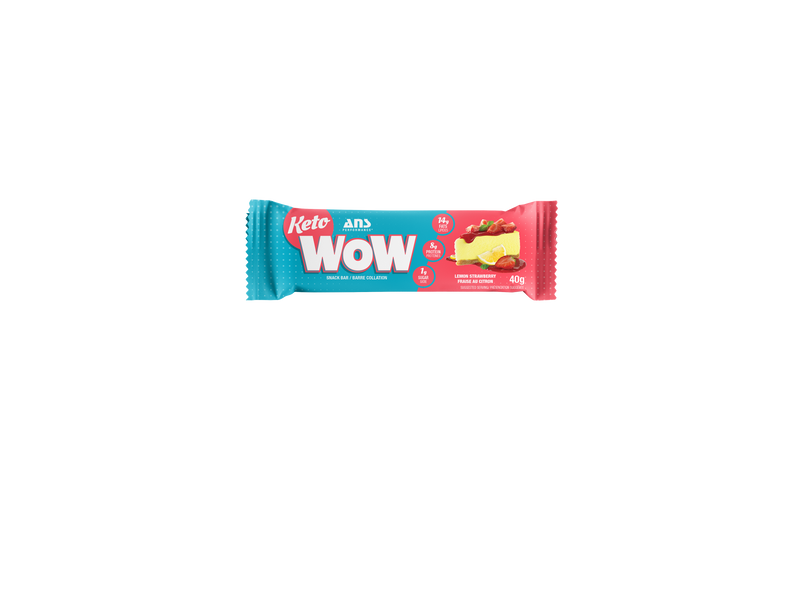 KetoWOW Bar Lemon Strawberry