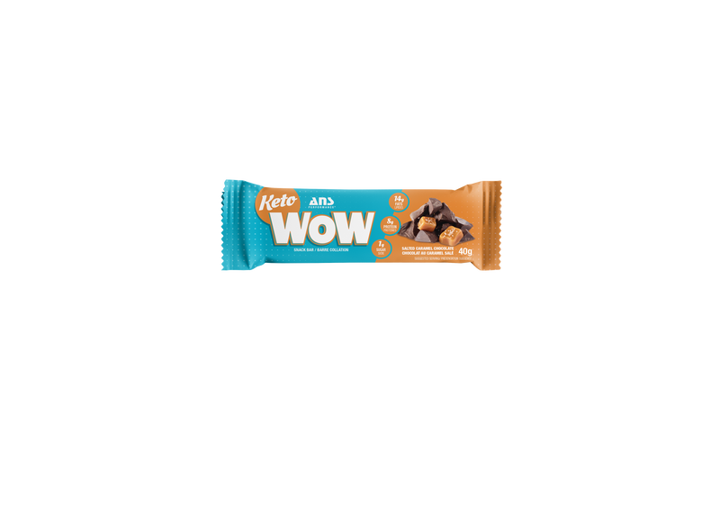 KetoWOW Bar Salted Caramel Choc