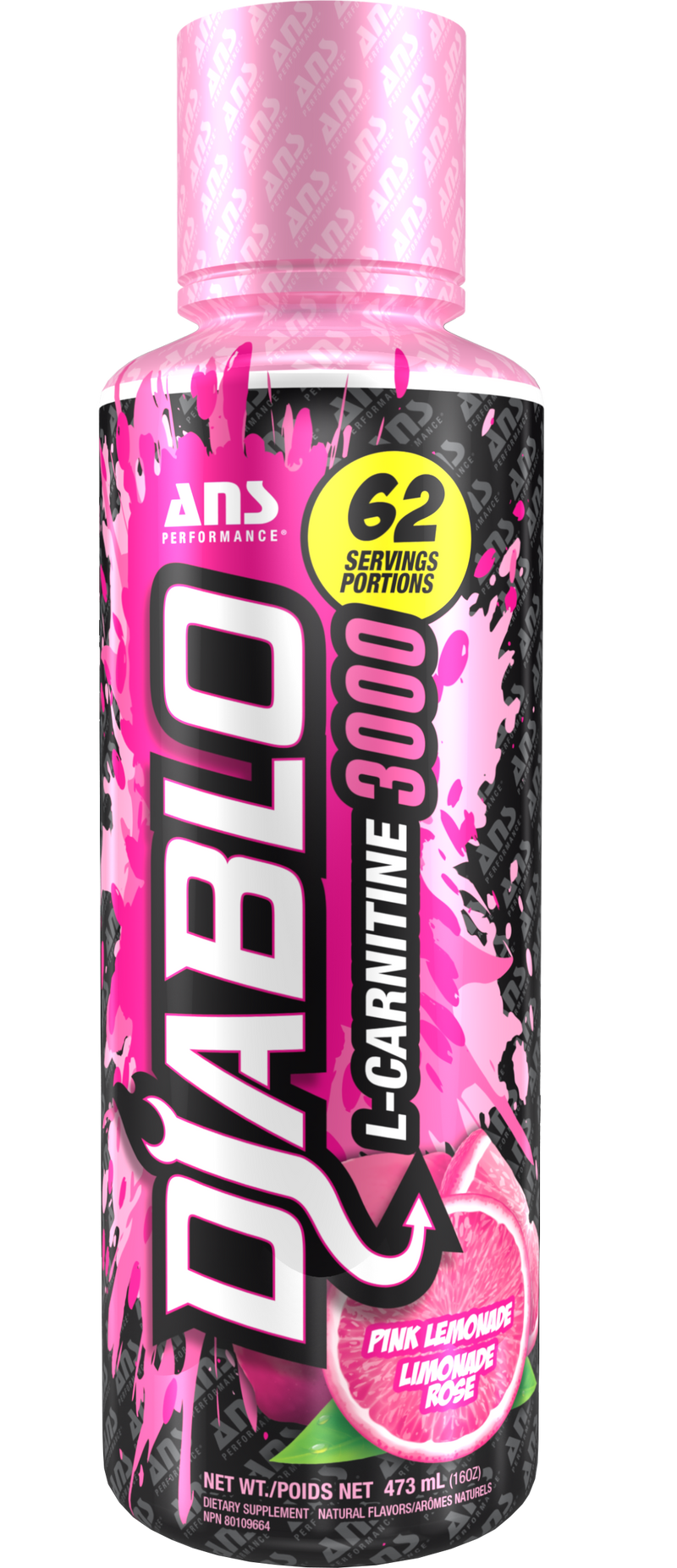 DIABLO L-Carnitine 3000 Pink Lemon