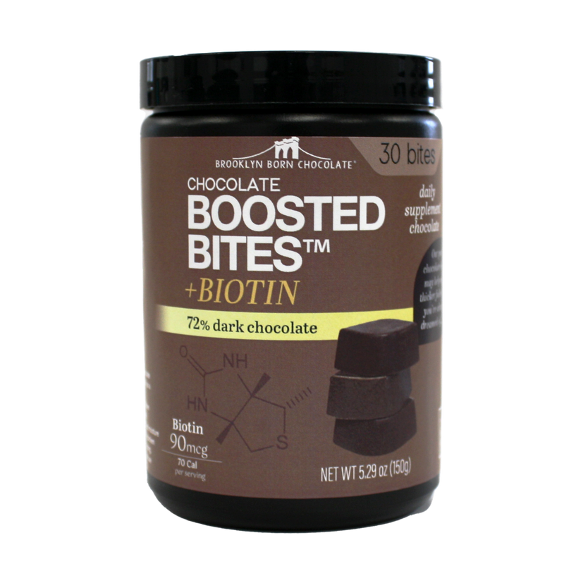 Dark Chocolate Bites + Biotin