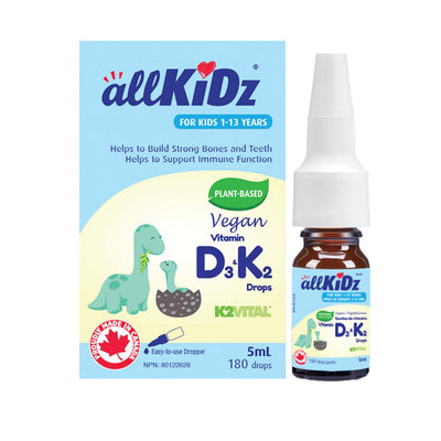 Vegan Vitamin D3 K2 Drops