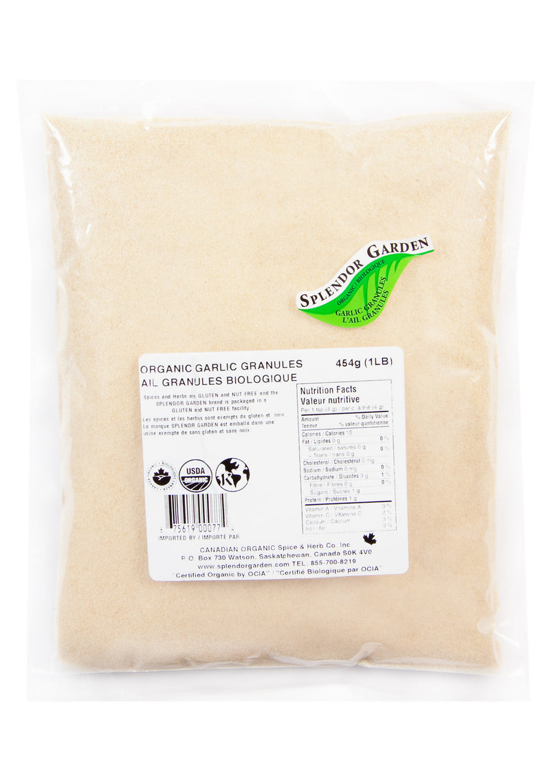 Organic Garlic Granules