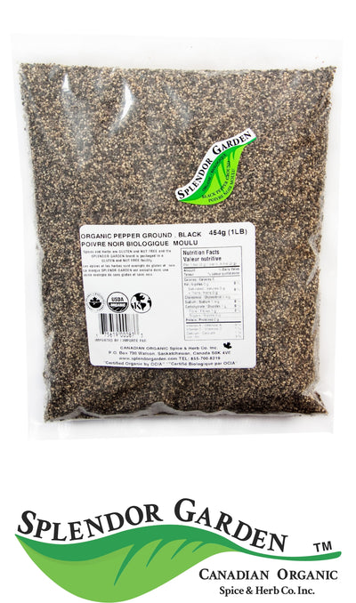 Organic Ground Black Pepper