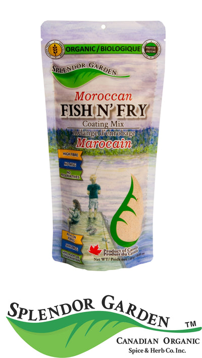 Organic Fish N' Fry Moroccan