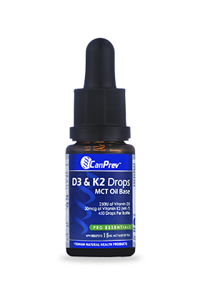 D3 & K2 Drops - MCT Base