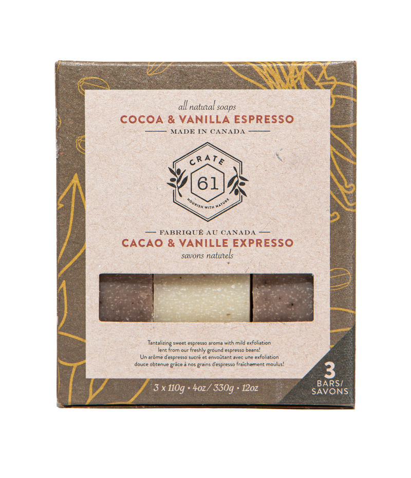 Cocoa Vanilla Espresso Bar Soap