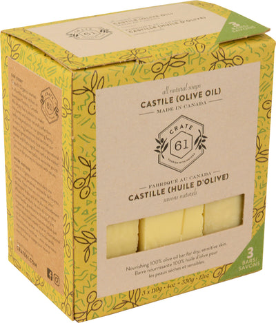 Castile Bar Soap (100% Olive Oil)