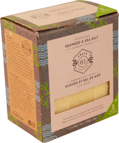 Seaweed and Sea Salt Bar Soap