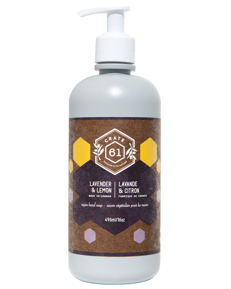 Lavender Lemon Vegan Liquid Soap