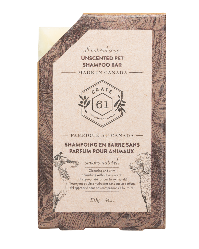 Unscented Pet Shampoo Bar