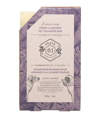 Fresh Lavender Pet Shampoo Bar