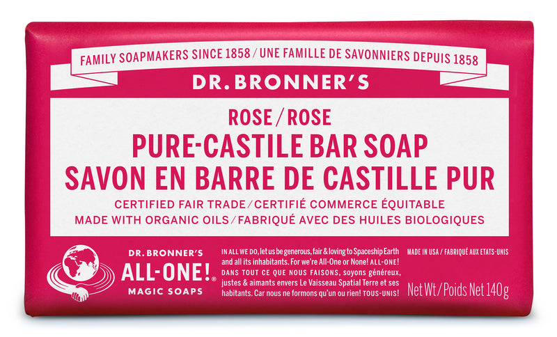 Rose Pure-Castile Bar Soap