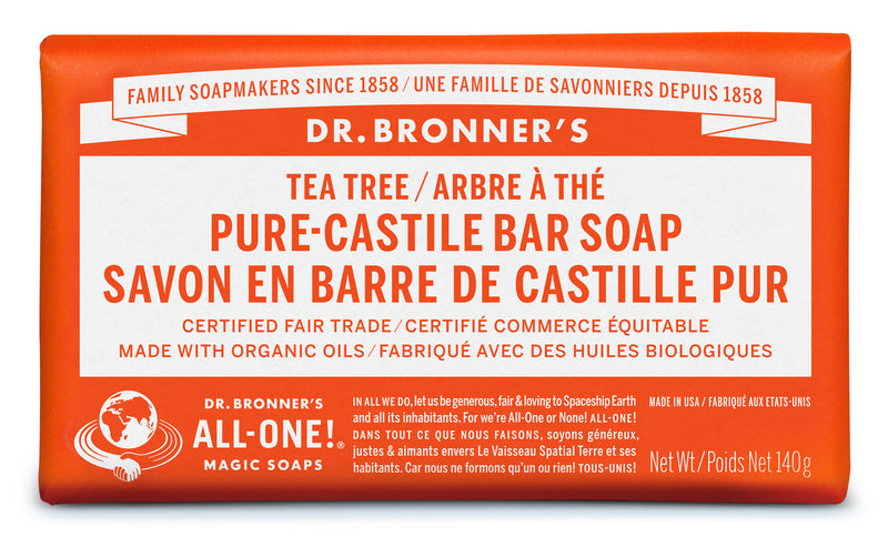 Tea Tree Pure-Castile Bar Soap