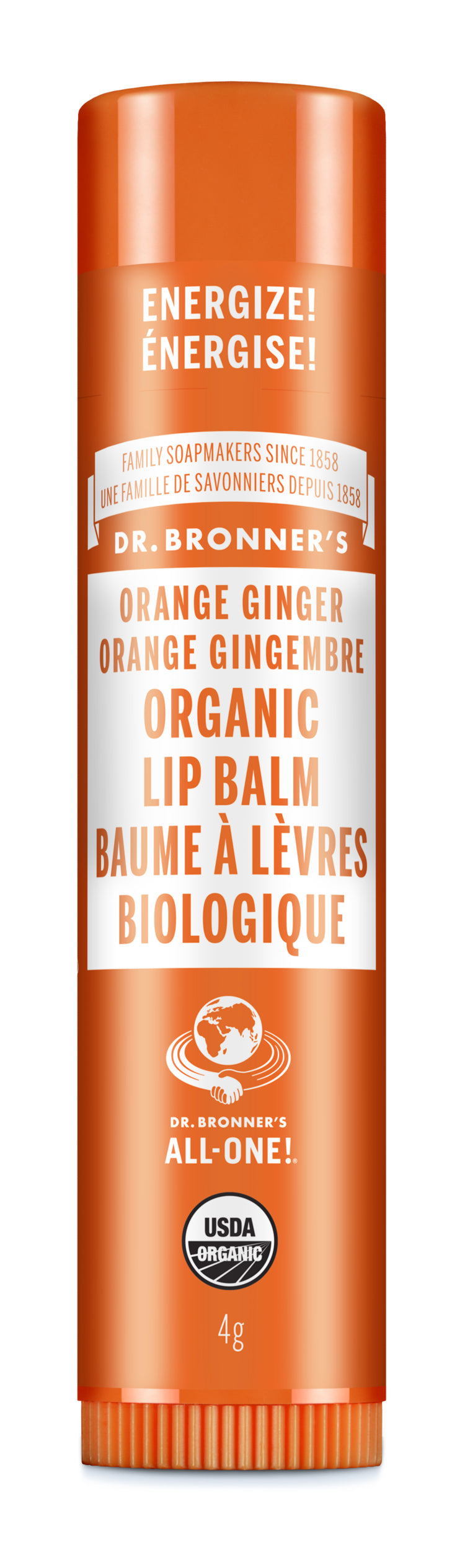 Orange Ginger Lip Balm