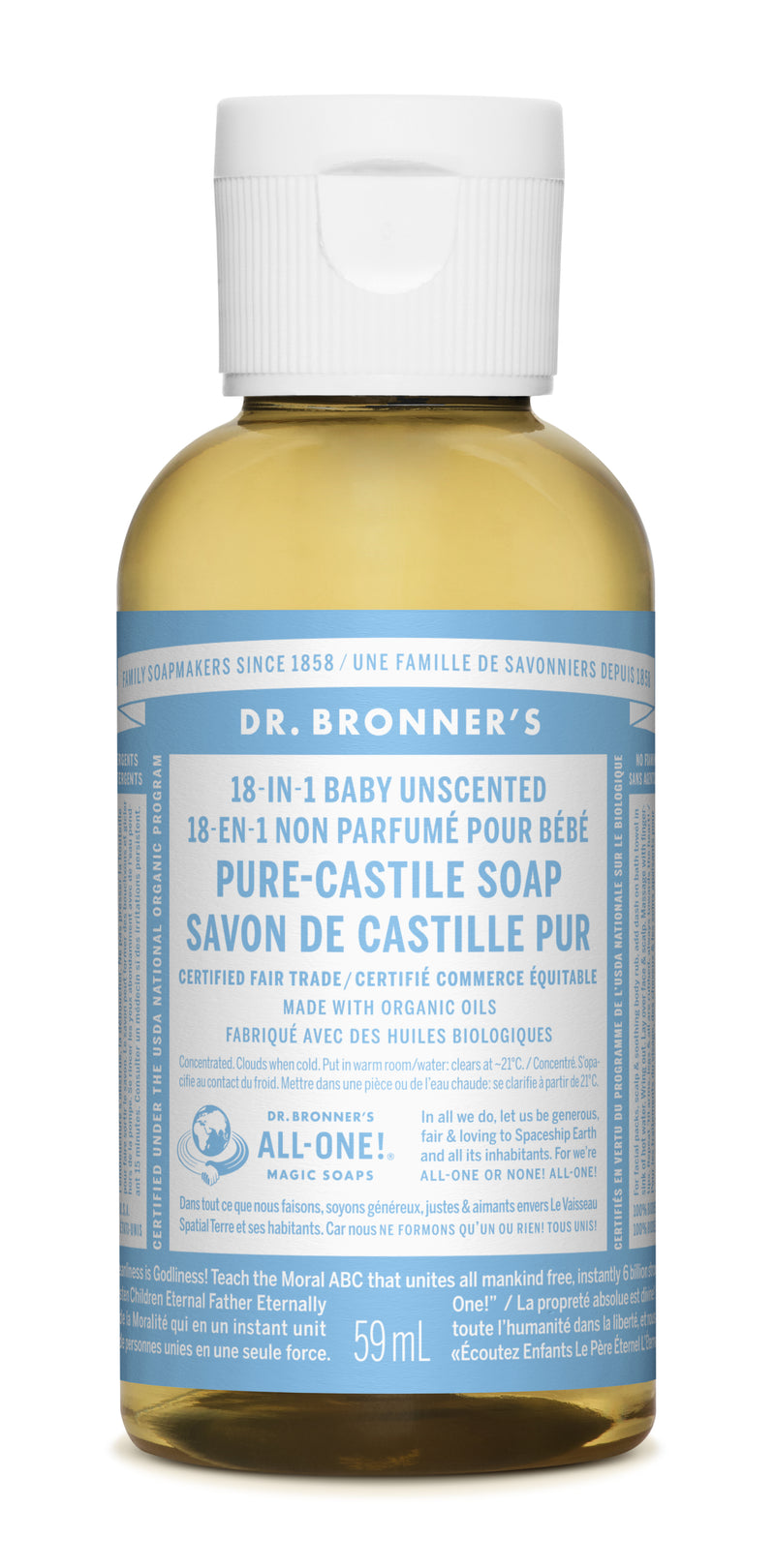 Baby Unscented Pure-Castile Soap