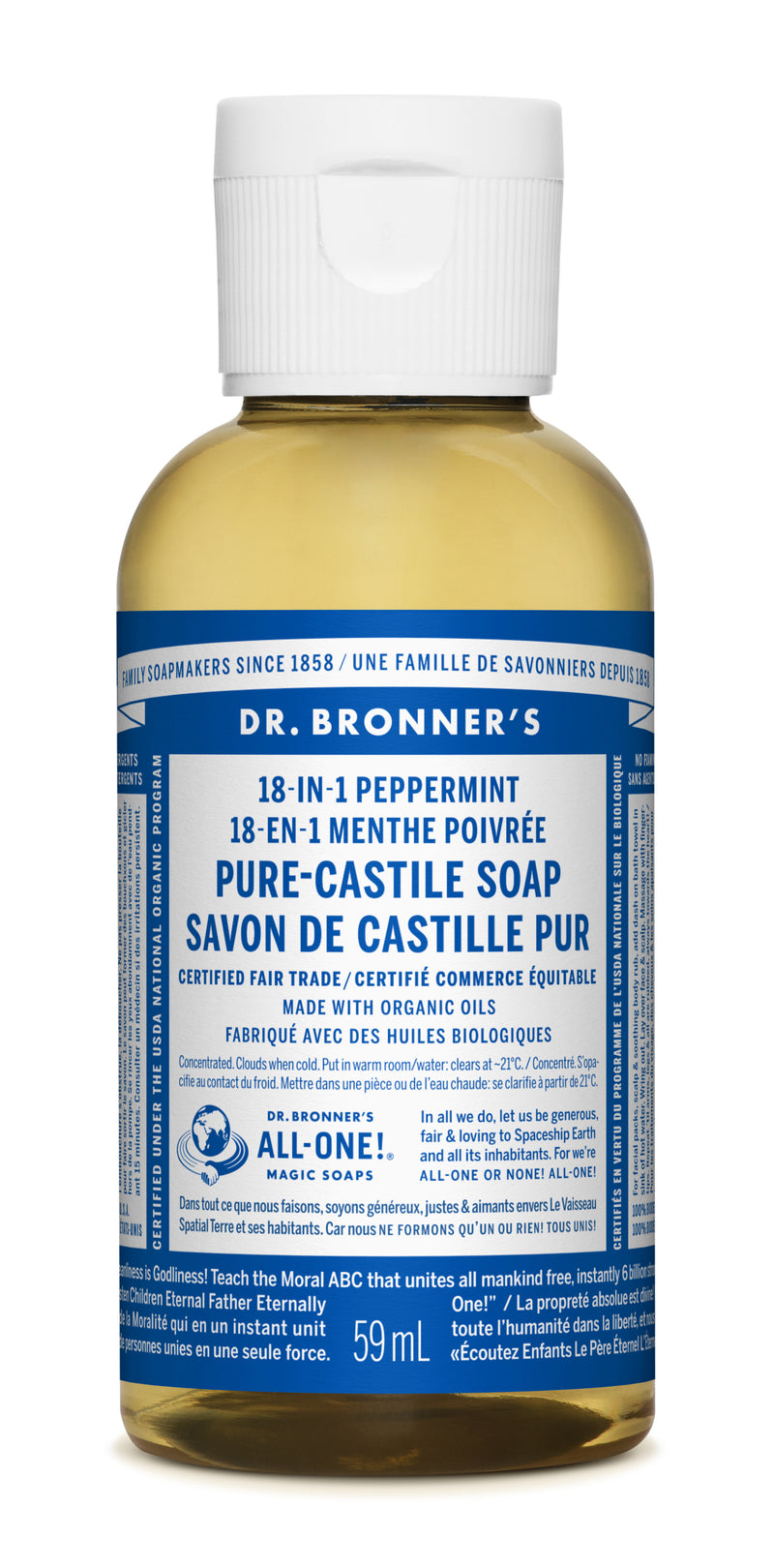 Peppermint Pure-Castile Soap