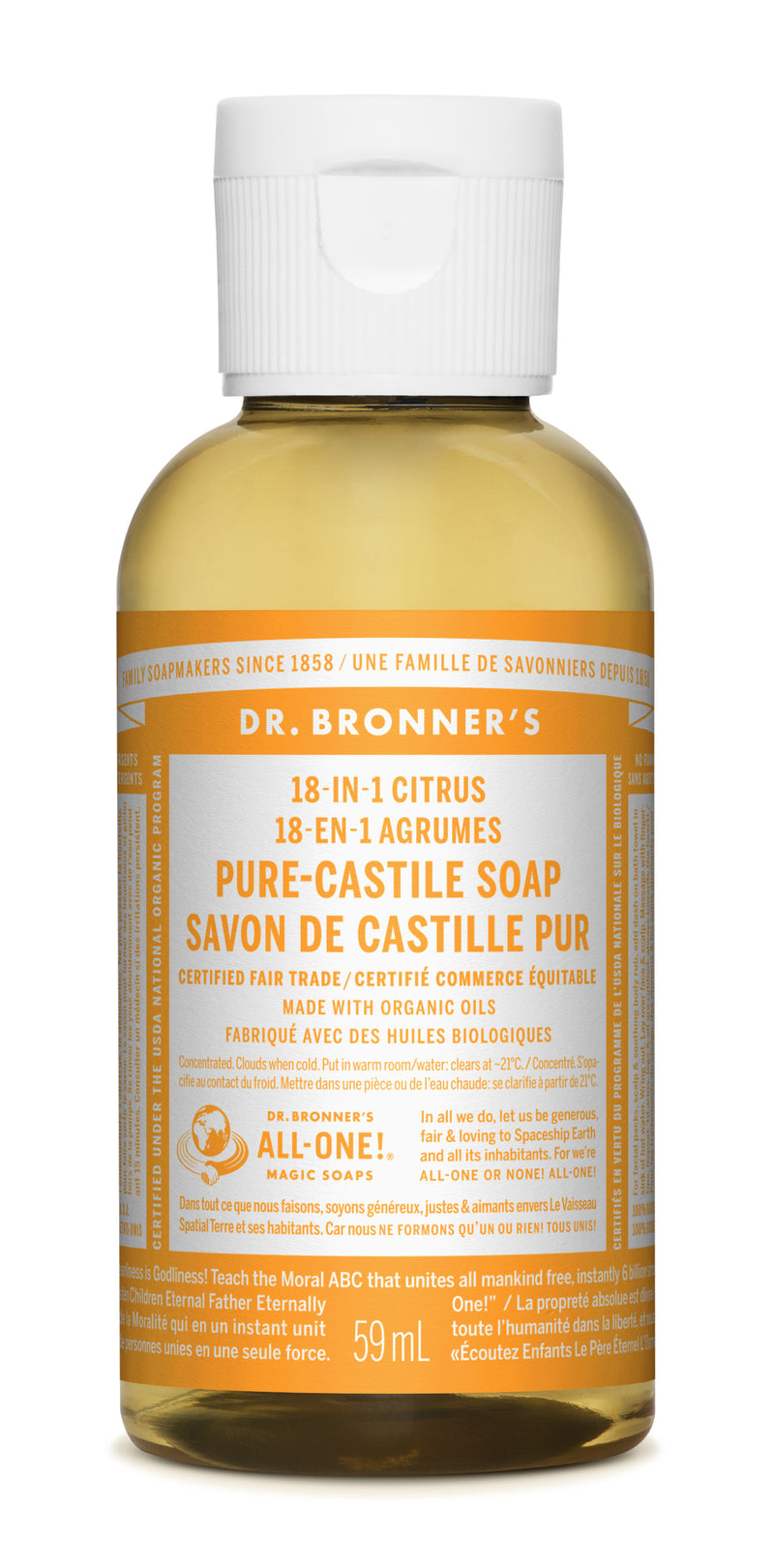 Citrus Pure-Castile Soap