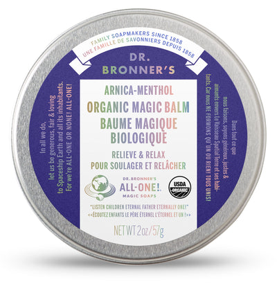 Arnica-Menthol Organic Magic Balm