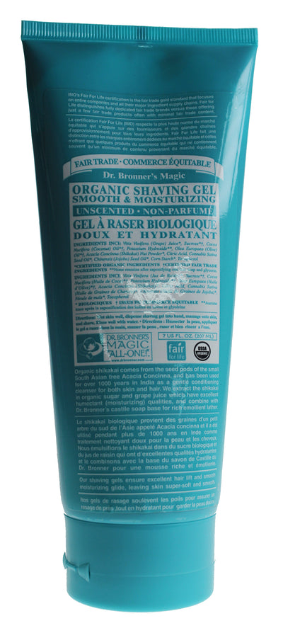 Unscented Organic Shaving Soap