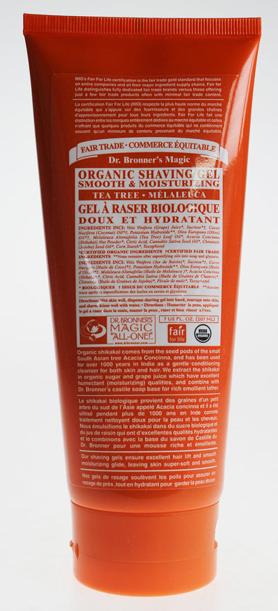 Tea Tree Organic Shaving Soap