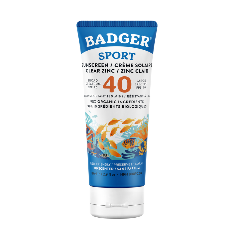 SPF 40 Sport Clear Zinc Sunscreen