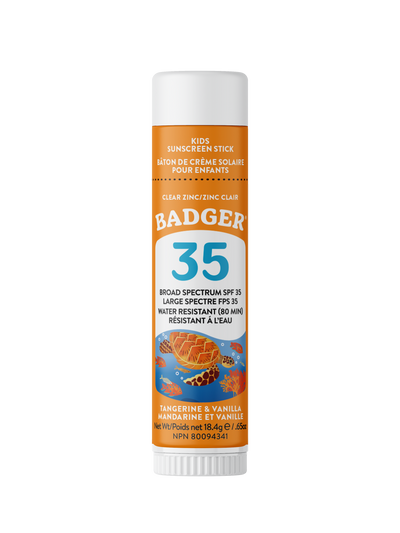 SPF 35 Clear Zinc Kids Face Stick