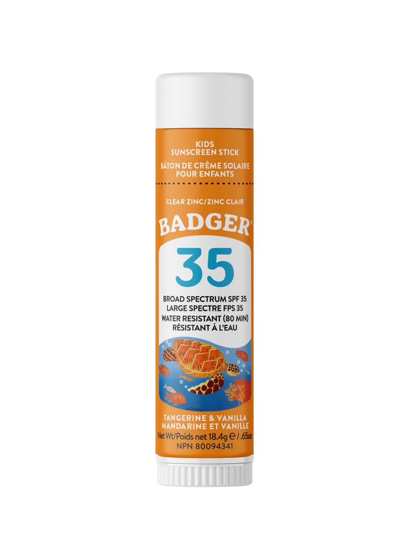 SPF 35 Clear Zinc Kids Face Stick