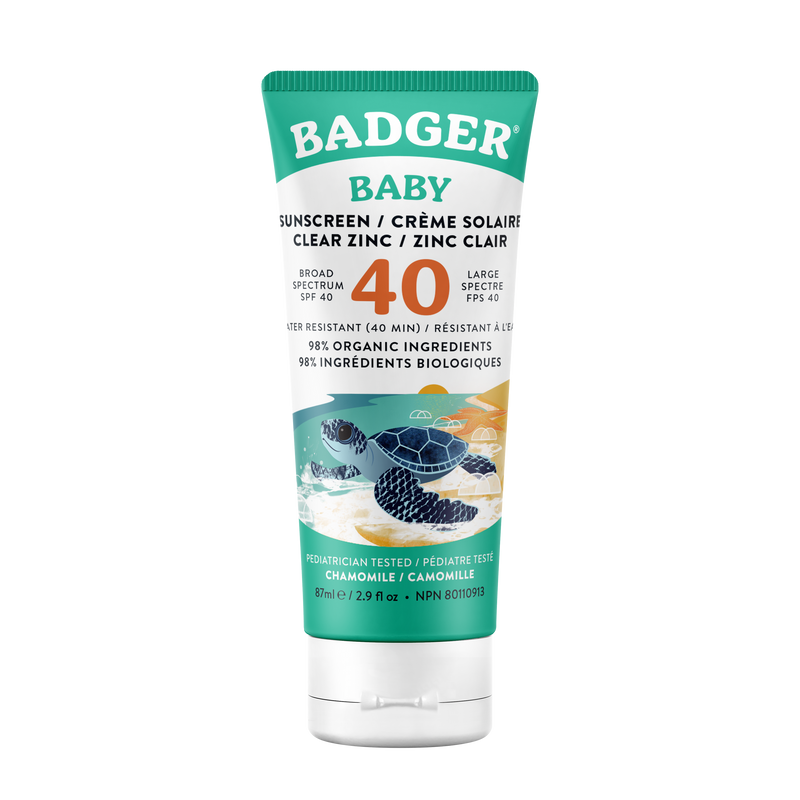 SPF 40 Baby Clear Zinc Sunscreen