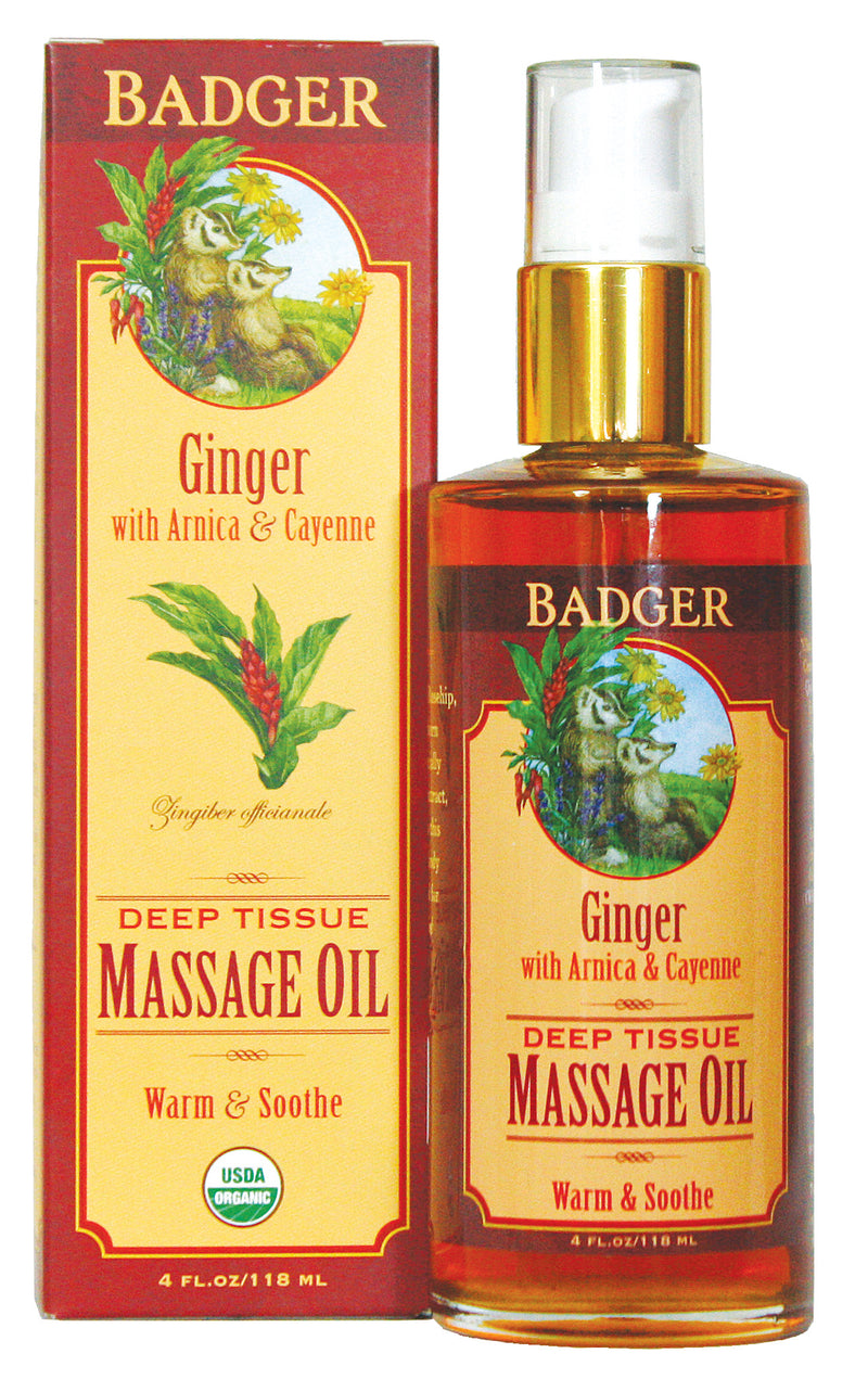 Ginger Deep Tissue Massage Oil