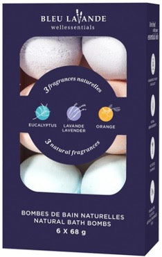 Natural Bath Bombs Gift Set