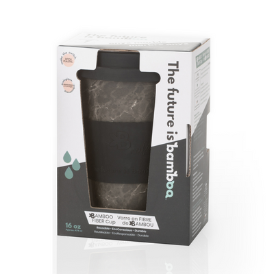 B. Café Bamboo Cups - Onyx Marble