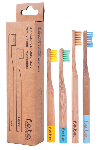 Toothbrush Fantastic Family 4-Pack