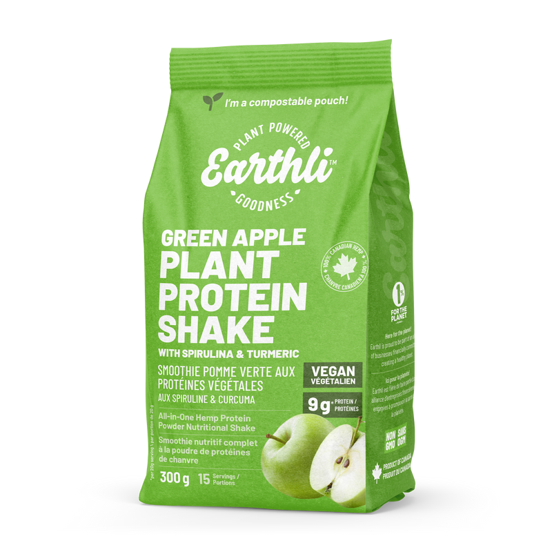 Green Apple Plant Protein Shake