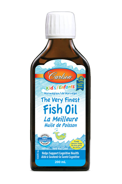 Very Finest Fish Oil for Kids Lemon