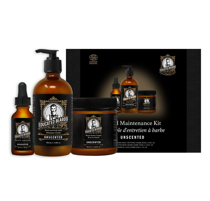 Beard Maintenance Kit Unscented