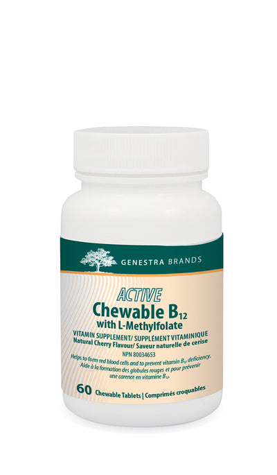 Active Chewable B12+L-Methylfolate