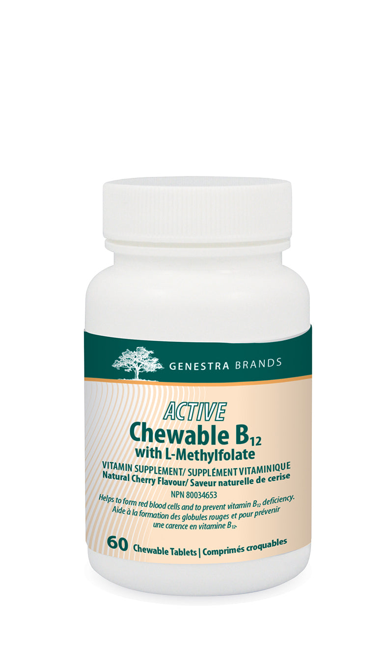 Active Chewable B12+L-Methylfolate