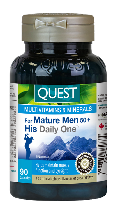 For Mature Men 50+ His Daily One