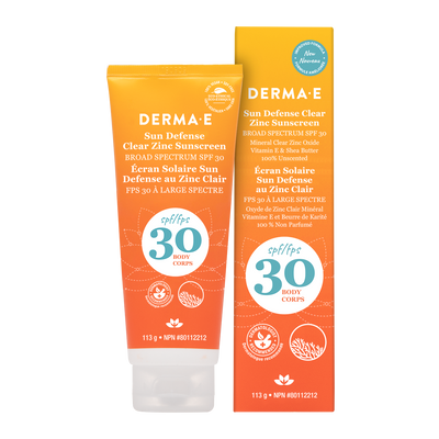 SPF30 Clear Zinc Body Sunscreen