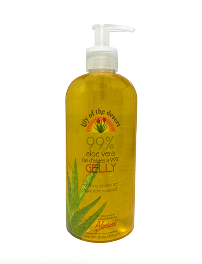 Aloe Vera Gelly 99% Organic Pump