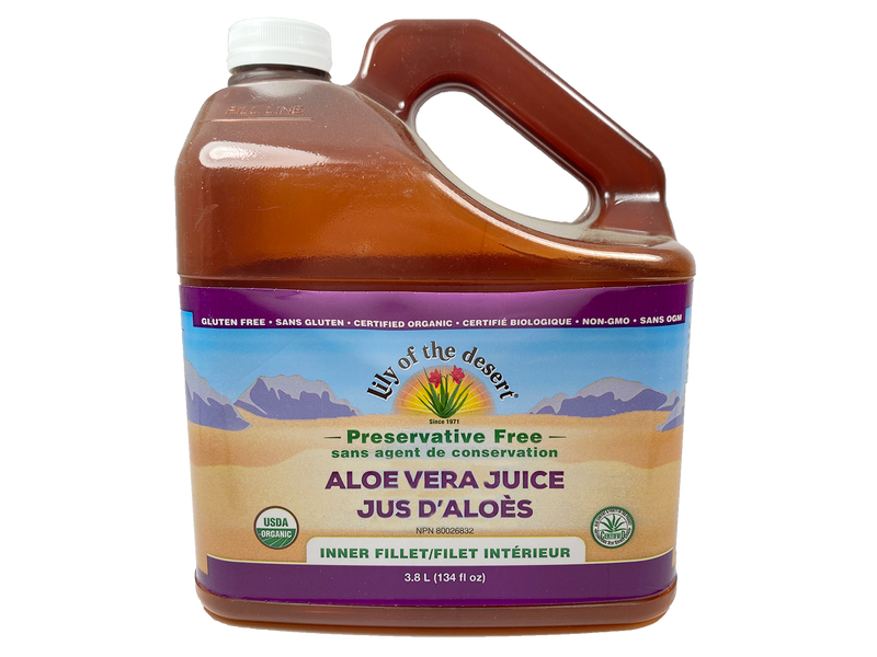 Aloe Vera Juice Inner Fillet -Plstc