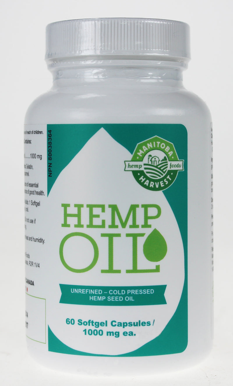 Hemp Seed Oil Capsules